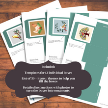 Load image into Gallery viewer, 12 Days of Christmas Printable PDF Box Set