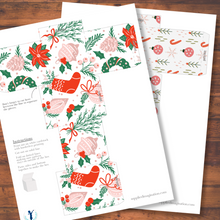Load image into Gallery viewer, Vintage Inspired Christmas Printable PDF Box Set