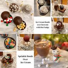 Load image into Gallery viewer, Hot Cocoa Bomb, Candy, Baking Silicone Molds - 2 Pack