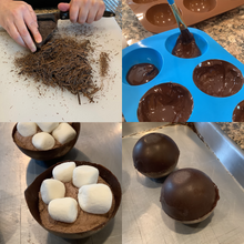 Load image into Gallery viewer, Hot Cocoa Bomb, Candy, Baking Silicone Molds - 2 Pack