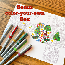 Load image into Gallery viewer, Vintage Inspired Christmas Printable PDF Box Set
