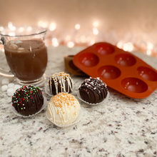 Load image into Gallery viewer, Hot Cocoa Bomb, Candy, Baking Silicone Molds - 2 Pack
