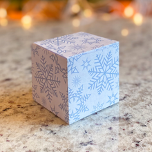 Load image into Gallery viewer, Frosty Elegance Snowflake Christmas Printable PDF Box Set
