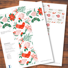 Load image into Gallery viewer, Vintage Inspired Christmas Printable PDF Box Set
