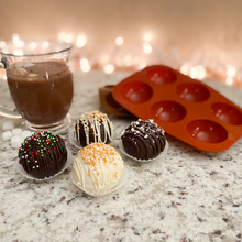 Load image into Gallery viewer, Hot Cocoa Bomb, Candy, Baking Silicone Molds - 2 Pack
